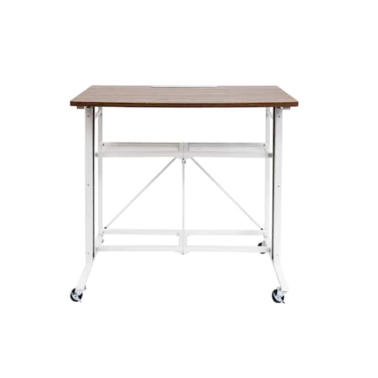 Sit Stand Adjustable Fold Away Desk, Fold Up Desk Tables